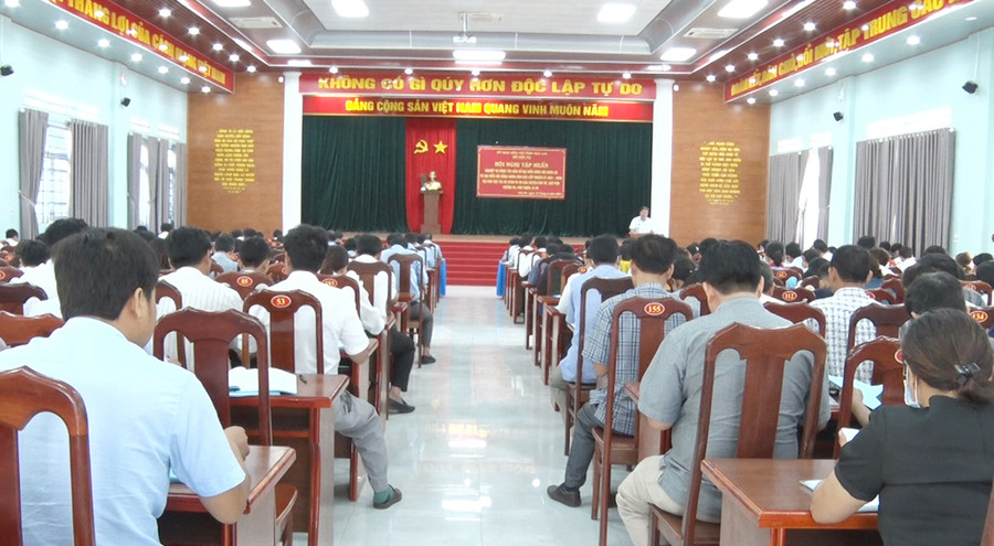 Quang cảnh buổi tập huấn. Ảnh: Mỹ Đức  Quang cảnh buổi tập huấn. Ảnh: Mỹ Đức