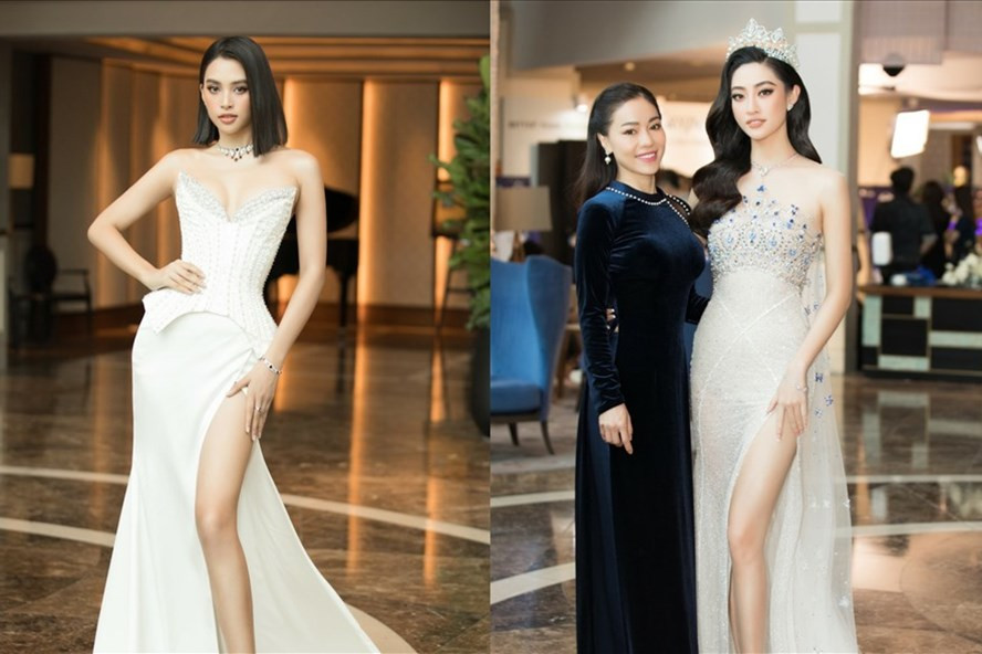Tiểu Vy và Lương Thùy Linh sẽ đảm nhận vai trò mới tại Miss World Vietnam 2021. Ảnh: SV.