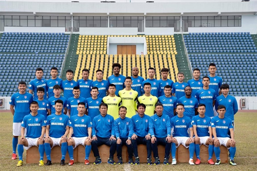 Cầu thủ Than Quảng Ninh đồng loạt gửi tâm thư đến lãnh đạo tỉnh, lãnh đạo đội bóng. Ảnh: Than Quảng Ninh