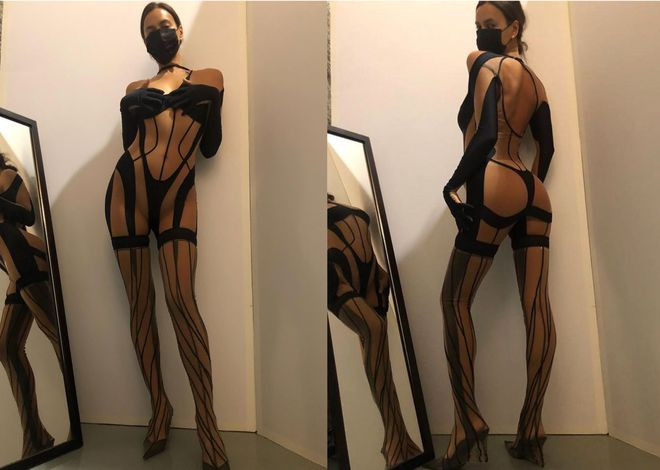 Irina Shayk luôn tự tin khoe hình thể bốc lửa ẢNH: INSTAGRAM NV