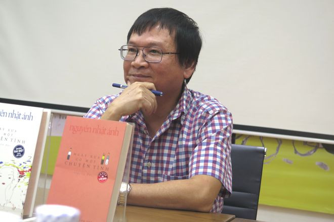 Nhà văn Nguyễn Nhật Ánh - Ảnh: Quỳnh Trân Nhà văn Nguyễn Nhật Ánh - Ảnh: Quỳnh Trân