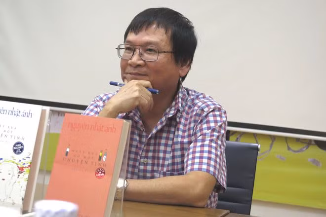 Nhà văn Nguyễn Nhật Ánh - Ảnh: Quỳnh Trân Nhà văn Nguyễn Nhật Ánh - Ảnh: Quỳnh Trân