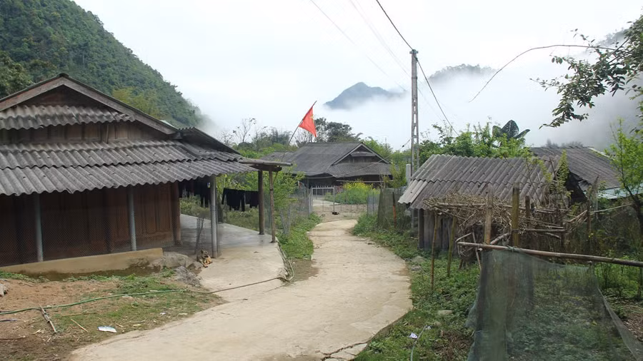 Một góc xã Na Ngoi