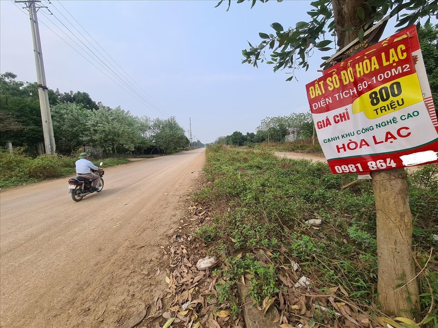 Cần cẩn trọng tình trạng sốt đất ảo. Ảnh: Cao Nguyên