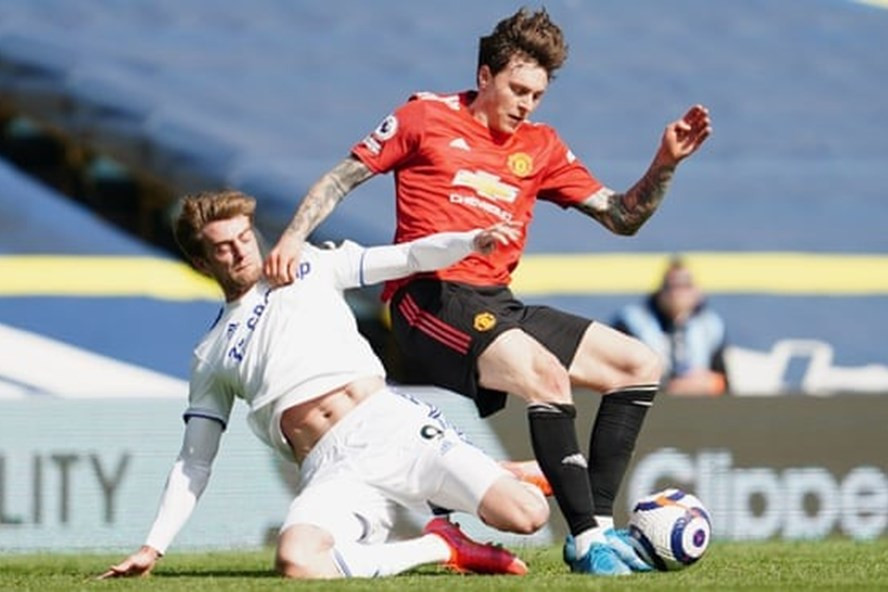 Leeds và Man United cầm chân nhau. Ảnh: AFP