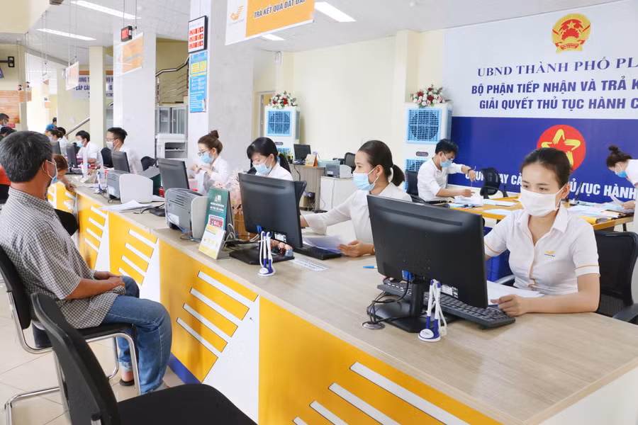 Các TTHH được các Bộ phận tiếp nhận và trả kết quả thành phố xử lý ngày càng nhanh chóng