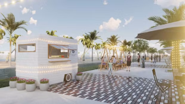 Tại Hội chợ mua sắm “Ocean Street Market,” cư dân và khách tham quan sẽ được trải nghiệm phố đi bộ sầm uất với hơn 50 gian hàng là những chiếc xe lưu động phong cách biển nhiệt đới.