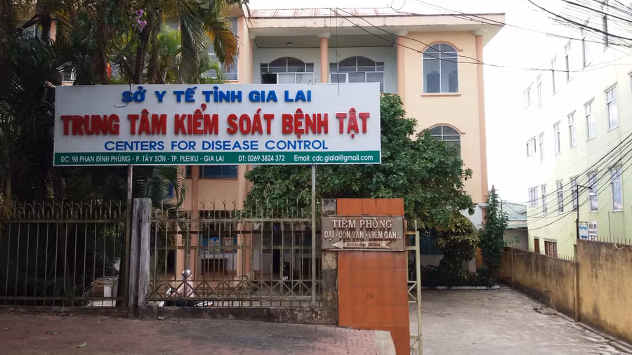  Trung tâm Kiểm soát bệnh tật tỉnh cho biết kết quả xét nghiệm lần 1 của công dân V. âm tính với SARS-CoV-2. Ảnh: Như Nguyện