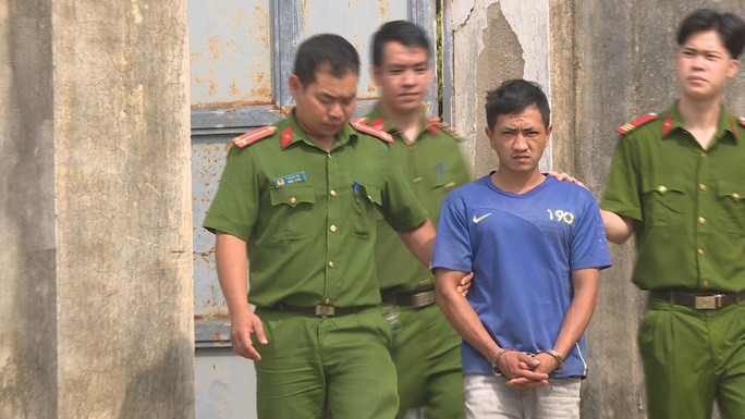 Đối tượng Lê Văn Phúc bị bắt giữ