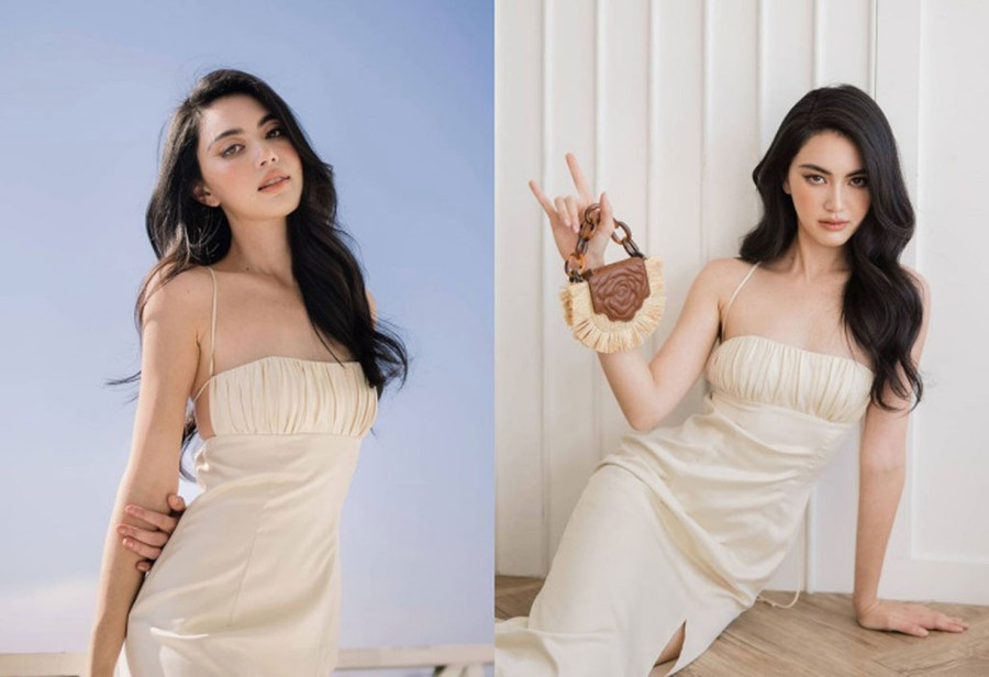 Sở hữu chiều cao 1m75 với thân hình chuẩn, Mai Davika dễ dàng chinh phục những bộ cánh khó nhằn. Cô cũng là 