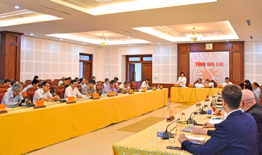 Quang cảnh hội nghị. Ảnh Trần Dung