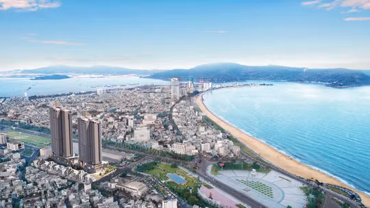 Phối cảnh tổng thể dự án I – Tower Quy Nhơn.