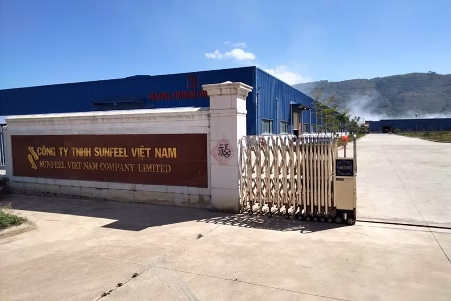 Công ty TNHH Sunfeel Việt Nam (Lâm Đồng). Ảnh: Duy Khánh