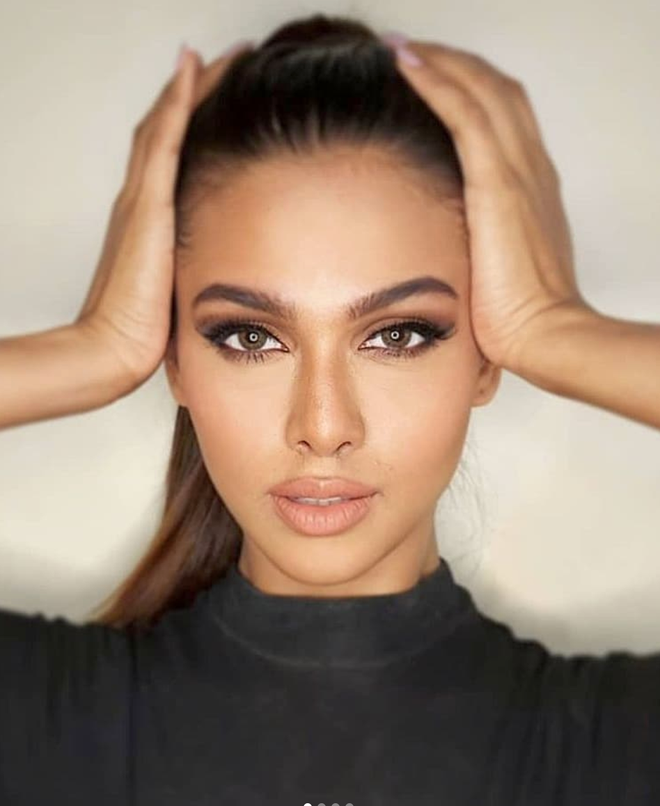 Kỹ năng catwalk của Adline Castelino vô cùng chuyên nghiệp. ẢNH: INSTAGRAM NV