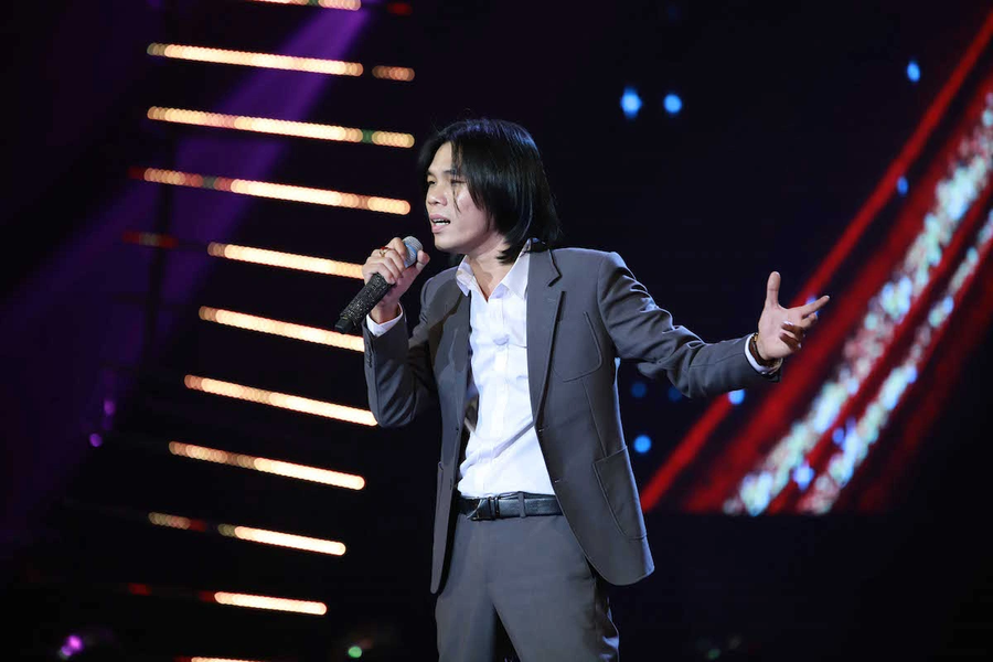 Nhật Lê sở hữu kỹ thuật hát, nhịp tốt và cao độ chuẩn, song gây tiếc nuối khi dừng chân ở chương trình. ẢNH: BTC