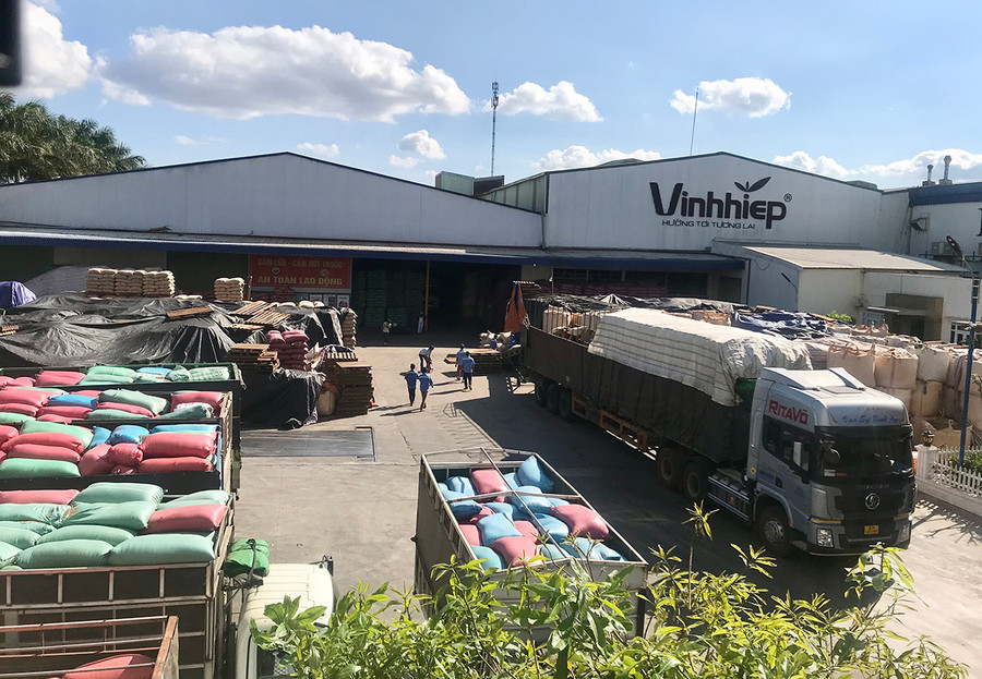 Công ty TNHH Vĩnh Hiệp là một trong những doanh nghiệp xuất khẩu cà phê chủ lực của tỉnh. Ảnh: Thảo Nguyên Công ty TNHH Vĩnh Hiệp là một trong những doanh nghiệp xuất khẩu cà phê chủ lực của tỉnh. Ảnh: Thảo Nguyên