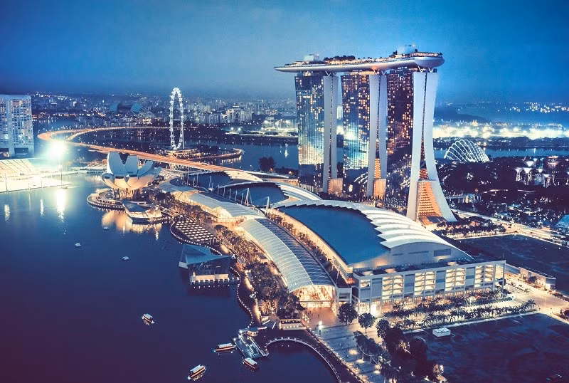 Marina Bay Sands trở thành biểu tượng của Singapore
