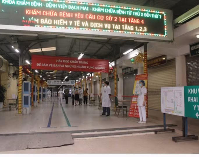  Quy trình khám chữa bệnh tại Bệnh viện Bạch Mai