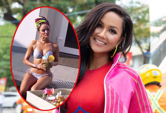 H'Hen Niê cho biết không mặc hở theo kiểu lố vì ý thức mình là hoa hậu ẢNH: NVCC/ CHỤP MÀN HÌNH