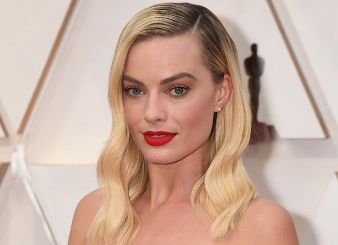 Margot Robbie tại Lễ trao giải Oscar 2020, nơi cô nhận đề cử Nữ diễn viên phụ xuất sắc nhất nhờ màn thể hiện trong 'Bombshell'. Ảnh: GETTY