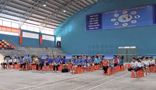 Quang cảnh lễ khai mạc. Ảnh: Hà Phương Quang cảnh lễ khai mạc. Ảnh: Hà Phương