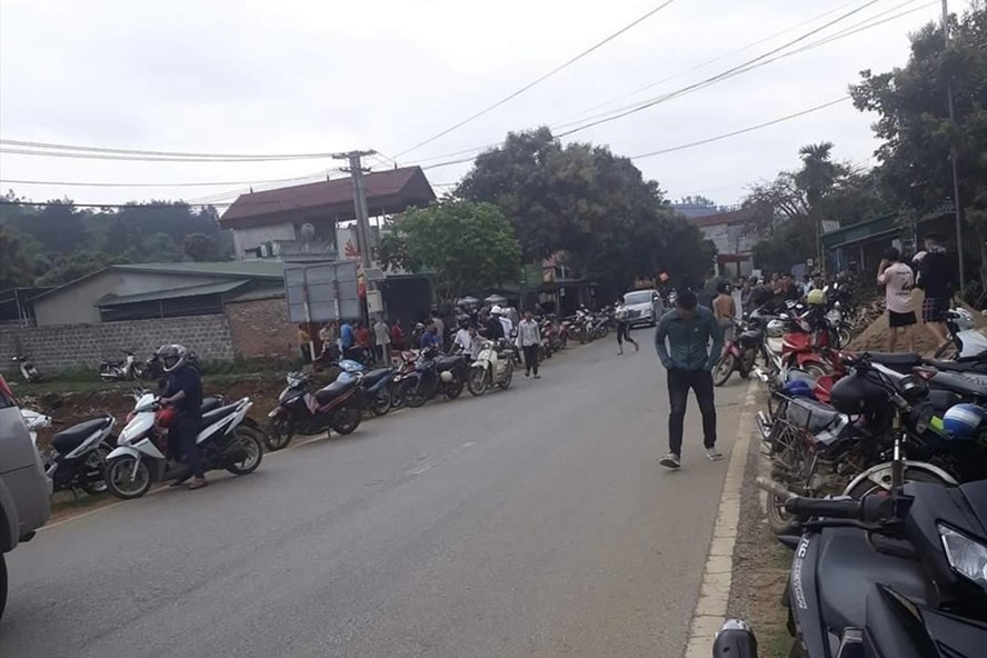 Các cơ quan chức năng ở Sơn La đang khẩn trương truy bắt đối tượng. Ảnh MXH Các cơ quan chức năng ở Sơn La đang khẩn trương truy bắt đối tượng. Ảnh MXH