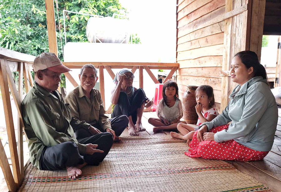 Ký ức về củ mài vẫn được các thế hệ ở Đất Bằng nhắc nhớ trong những câu chuyện hàng ngày. Ảnh: Hoàng Ngọc