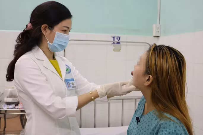 Một ca bệnh về da điều trị tại Bệnh viện Da Liễu TP HCM