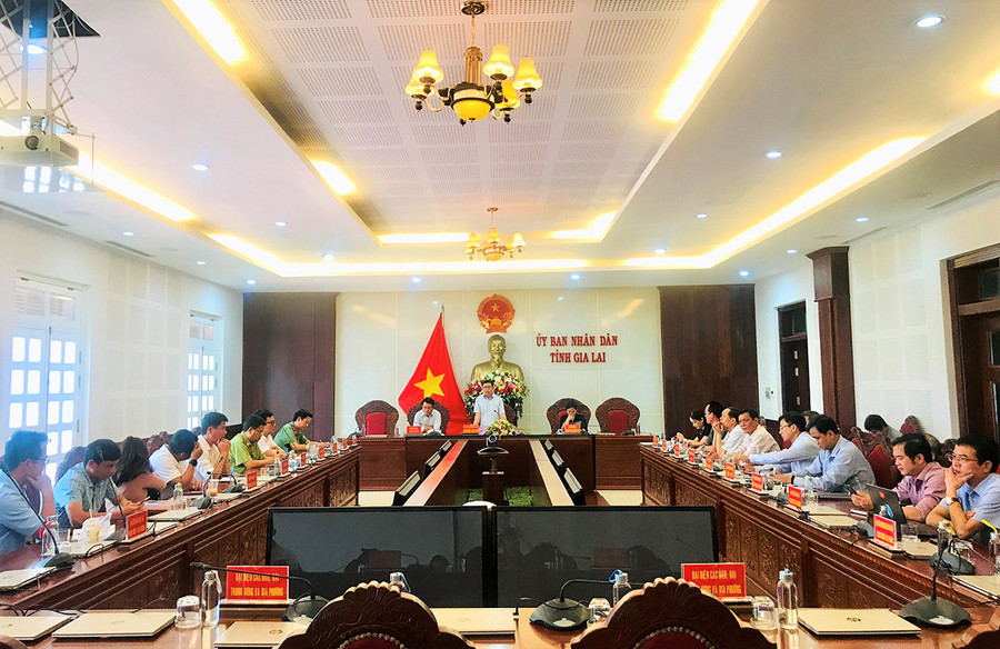 Quang cảnh buổi họp báo. Ảnh: Trần Dung