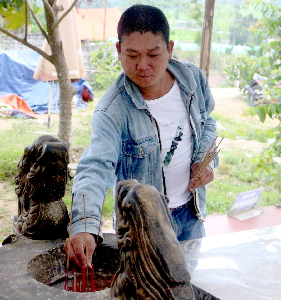 Ẩn sau vẻ bề ngoài có phần bụi bặm, Kiều Phước Lộc là một người đàn ông có trái tim nhân hậu. ẢNH: HOÀNG SƠN