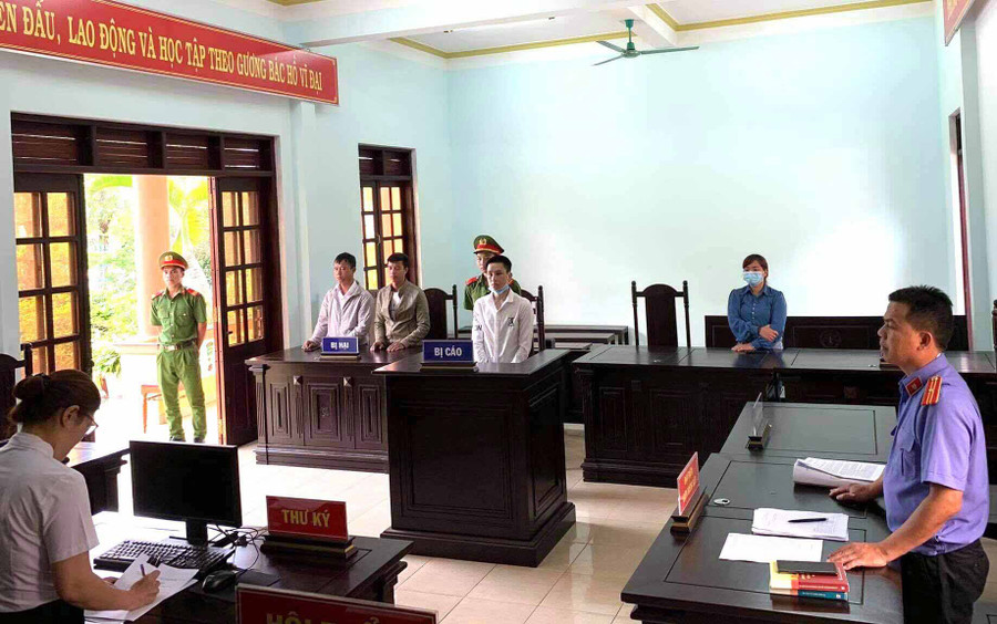 Tòa tuyên án. Ảnh: Hữu Phong