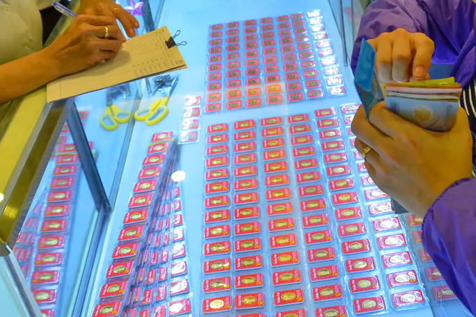 Giá vàng trong nước tăng mạnh đầu tuần Giá vàng trong nước tăng mạnh đầu tuần