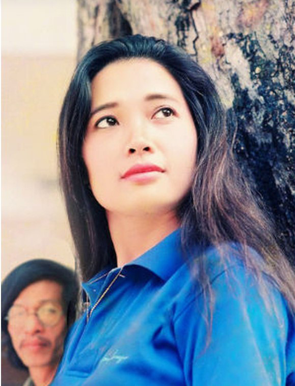 Vẻ đẹp của Lê Vân thời trẻ.