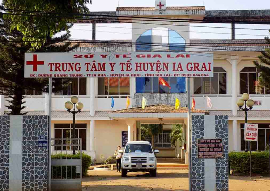 Anh G. hiện cách ly tại Khu Cách ly Trung tâm Y tế huyện Ia Grai. Ảnh: Như Nguyện