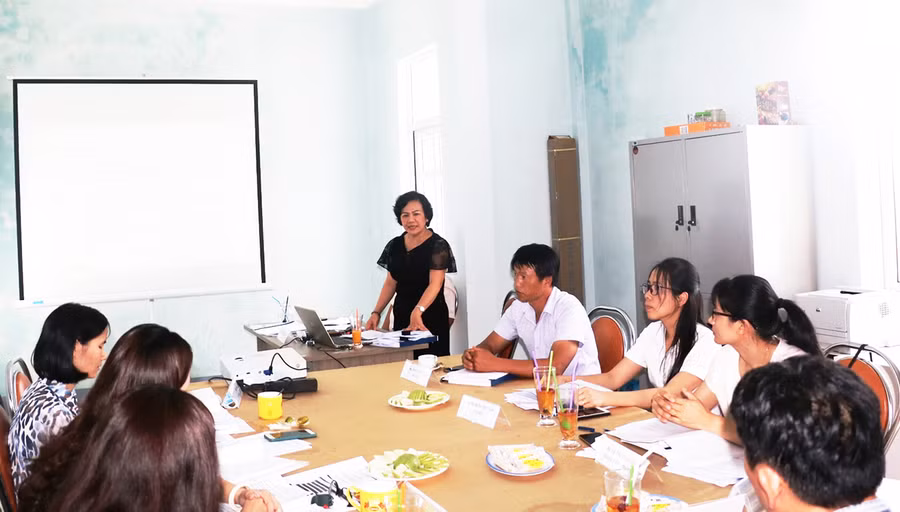  Quang cảnh Hội nghị nghiệm thu. Ảnh: Hồng Thương