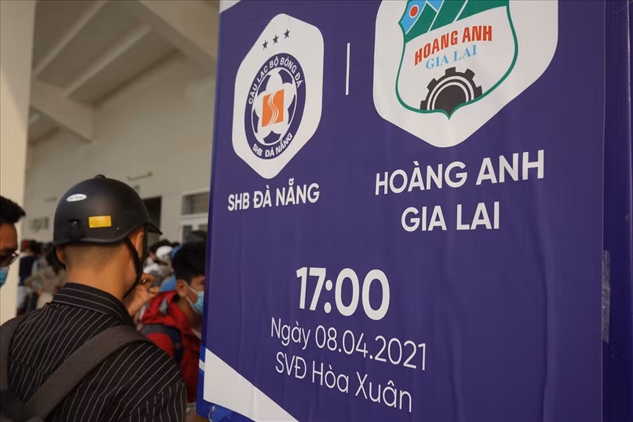 Trận Đà Nẵng - Hoàng Anh Gia Lai sốt vé. Ảnh: Thanh Vũ