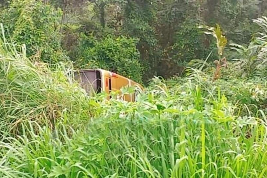 Hiện trường vụ tai nạn. Ảnh: T.X