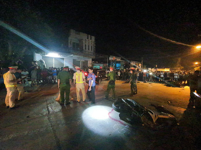 Hiện trường vụ tai nạn