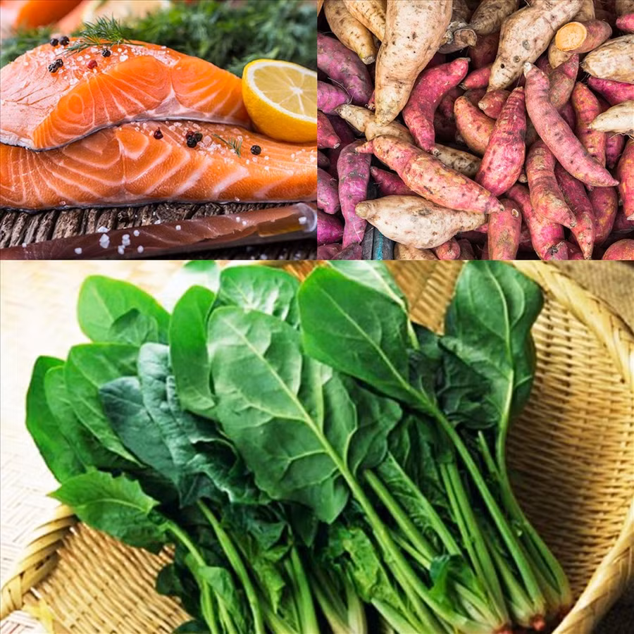 6 dấu hiệu nhận biết cơ thể cần bổ sung vitamin A. Đồ hoạ: Thuý Vi