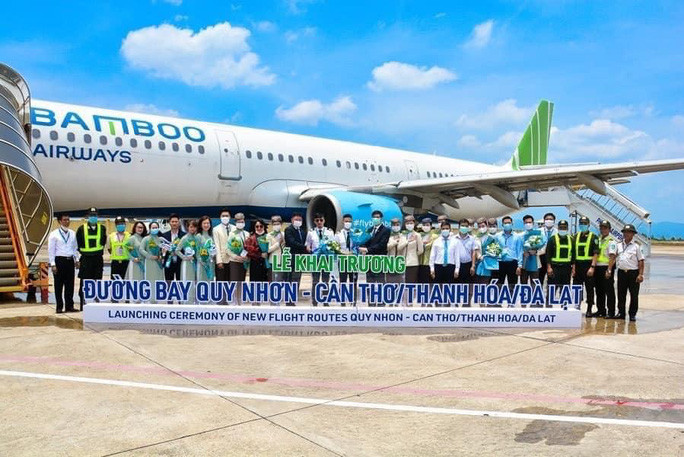 Lễ khai trương tuyến đường bay Phù Cát đi Cần Thơ, Thanh Hóa và Đà Lạt