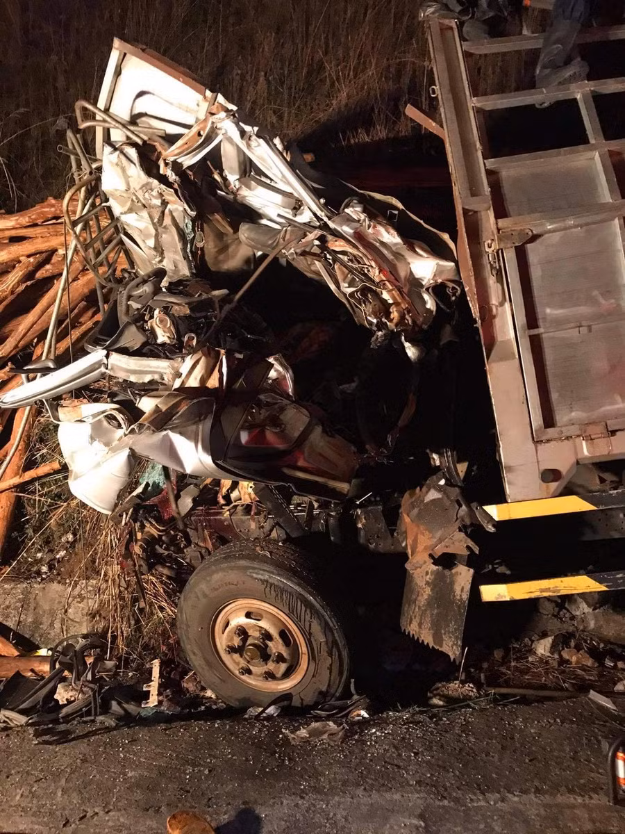  Hiện trường vụ tai nạn. Ảnh: Lê Anh