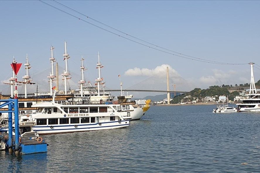 Tàu du lịch vịnh Hạ Long. Ảnh: Nguyễn Hùng