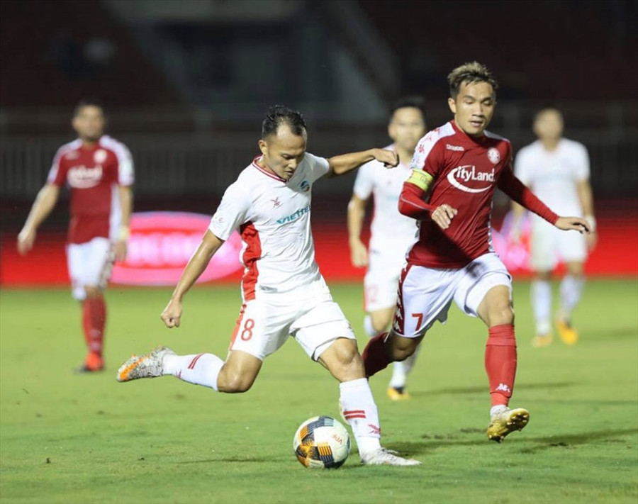 Viettel sẽ có trận đấu không quá khó khăn trước TPHCM. Ảnh: VPF