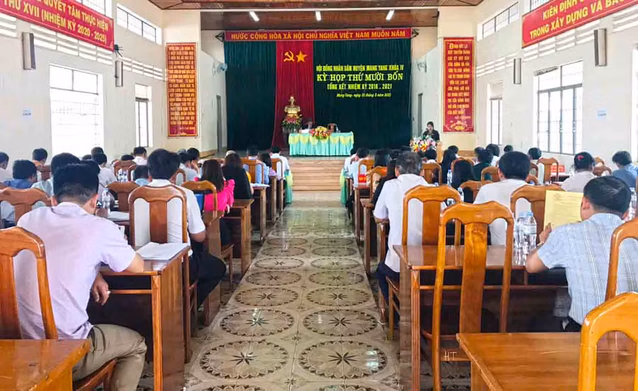 Quang cảnh kỳ họp. Ảnh: Hà Phương