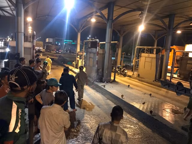 Hiện trường vụ tai nạn