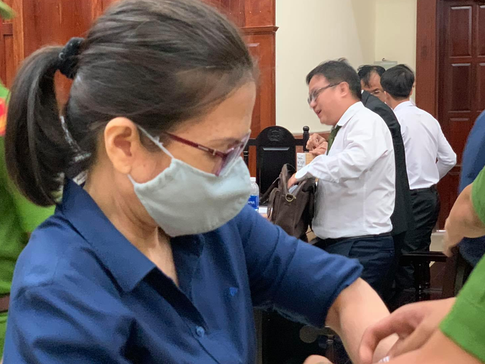 Bị cáo Nguyễn Thị Hoàng Oanh. Bị cáo Nguyễn Thị Hoàng Oanh