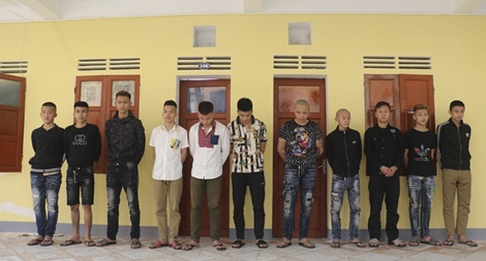  Các đối tượng liên quan bị cơ quan công an bắt giữ.