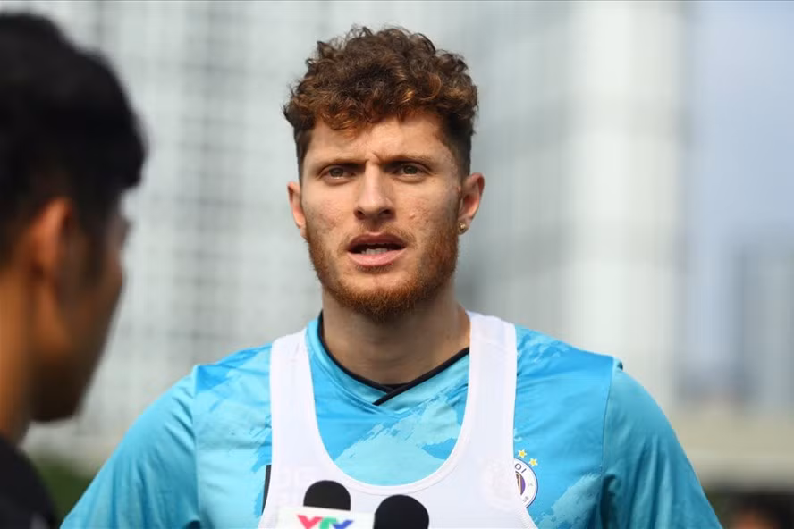 Geovane đáng giá rất cao đối thủ Hoàng Anh Gia Lai. Ảnh: Thanh Xuân