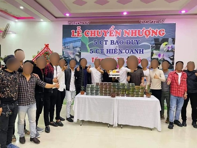 Những hình ảnh về giao dịch khủng như thế này không còn xa lạ với giới chơi lan, song tính chứng thực của nó gần như bằng không