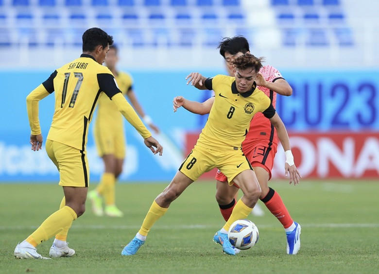 U23 Malaysia đá không tốt ở 2 trận đấu trước nhưng đây có thể là thời điểm họ đẩy cao quyết tâm. Ảnh: AFC